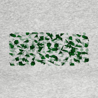 Leaves in the Wind - Geometric Art T-Shirt